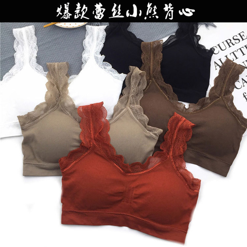 Sheer Bra Lace - Lencería de encaje Sexy 3D sin