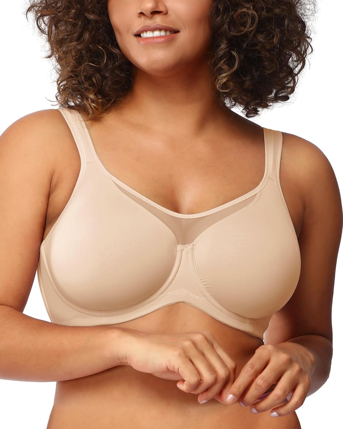 Full Coverage Bra - Sujetadores minimizadores para mujer de talla