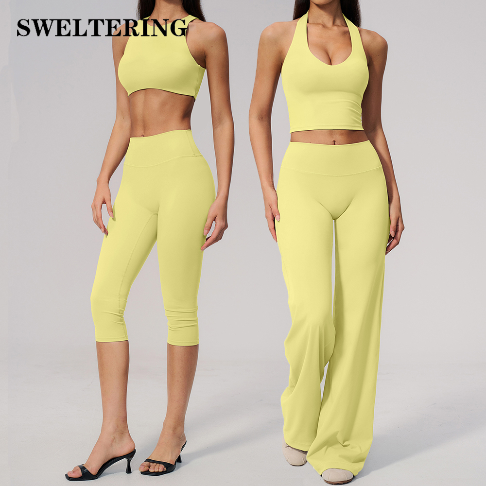 Sports Bra Racerback - Conjunto Deportivo de 2 Piezas para