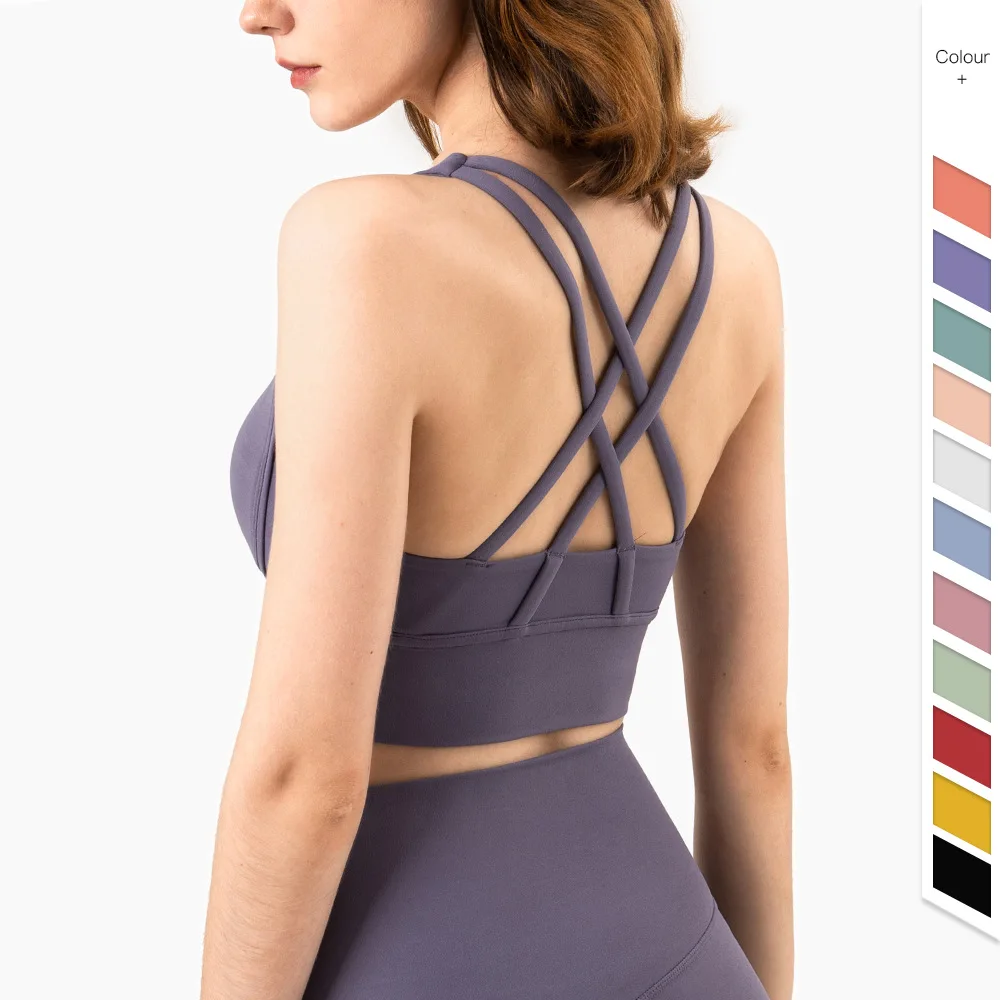 Sports Bra Racerback - Moda de verano, sujetadores deportivos con